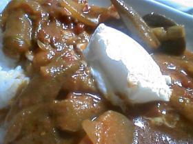 ゴロゴロなす&おくらのとろ~りカレー☆