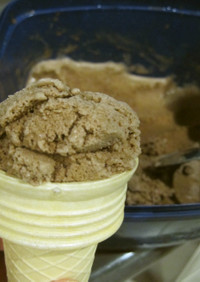 ココナッツミルクチョコアイスクリーム