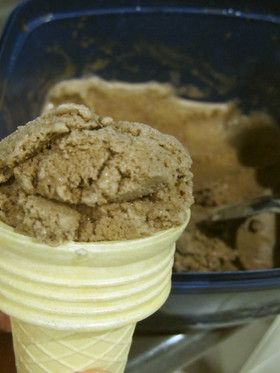 ココナッツミルクチョコアイスクリーム