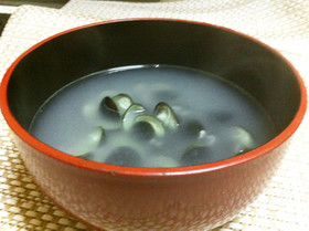 二日酔いに!しょうが入りしじみ汁