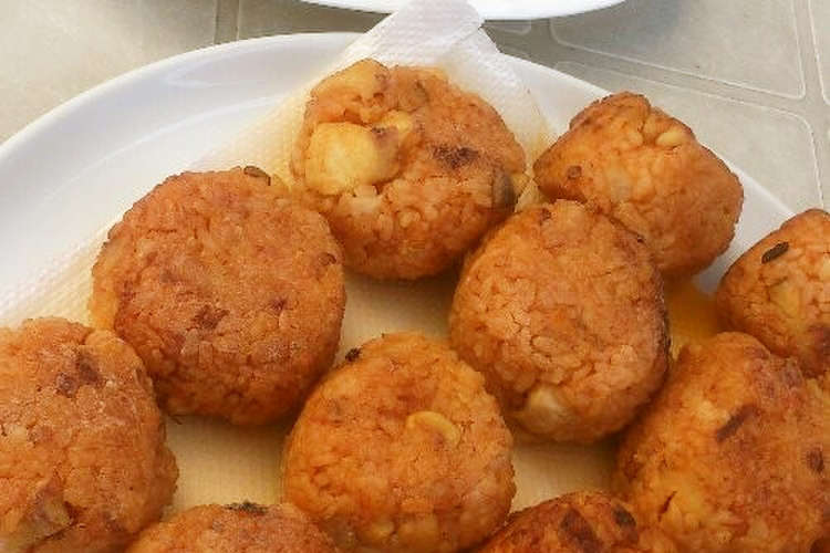 チキンライスボール レシピ 作り方 By あいなんちょ クックパッド 簡単おいしいみんなのレシピが352万品