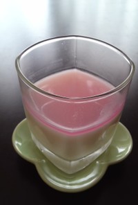 春色牛乳かん【桃・桜の季節に】