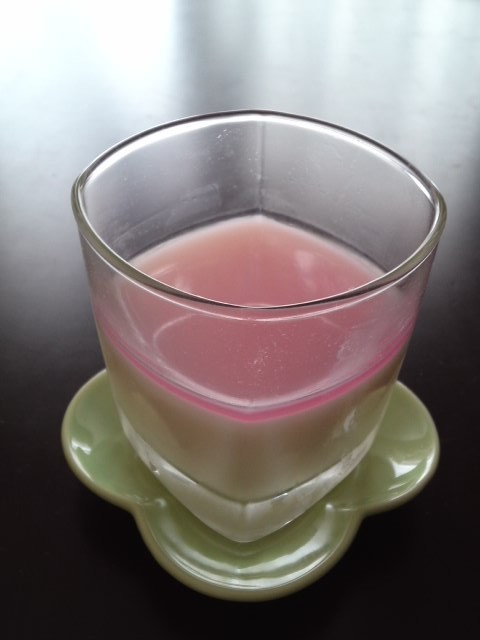 春色牛乳かん【桃・桜の季節に】の画像