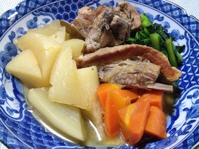 京風スペアリブの煮物