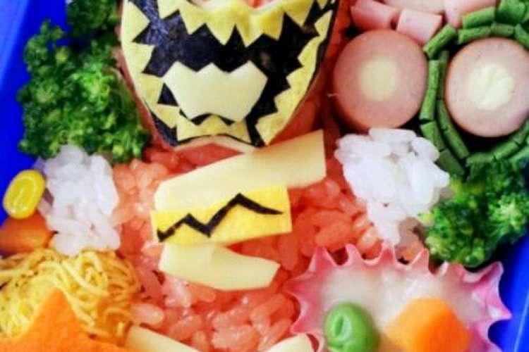 キャラ弁 キョウリュウジャー レシピ 作り方 By Shyunsei クックパッド 簡単おいしいみんなのレシピが373万品