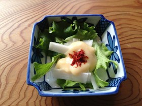 【薬膳レシピ】ウドの酢味噌サラダ