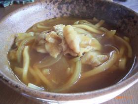 お蕎麦屋さん風カレーうどん