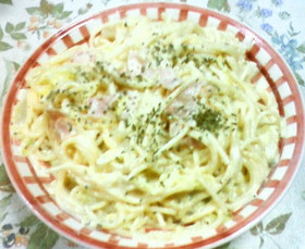 バジルマヨ和えスパゲティサラダ☆彡