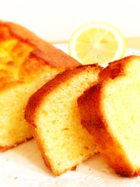 話題入り♡レモンのしっとりパウンドケーキ