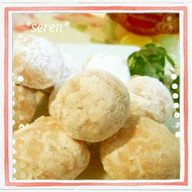 スノーボールクッキー♥サラダ油で☆