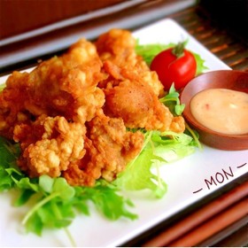 鶏の唐揚☆彡サクサクジューシィ♪