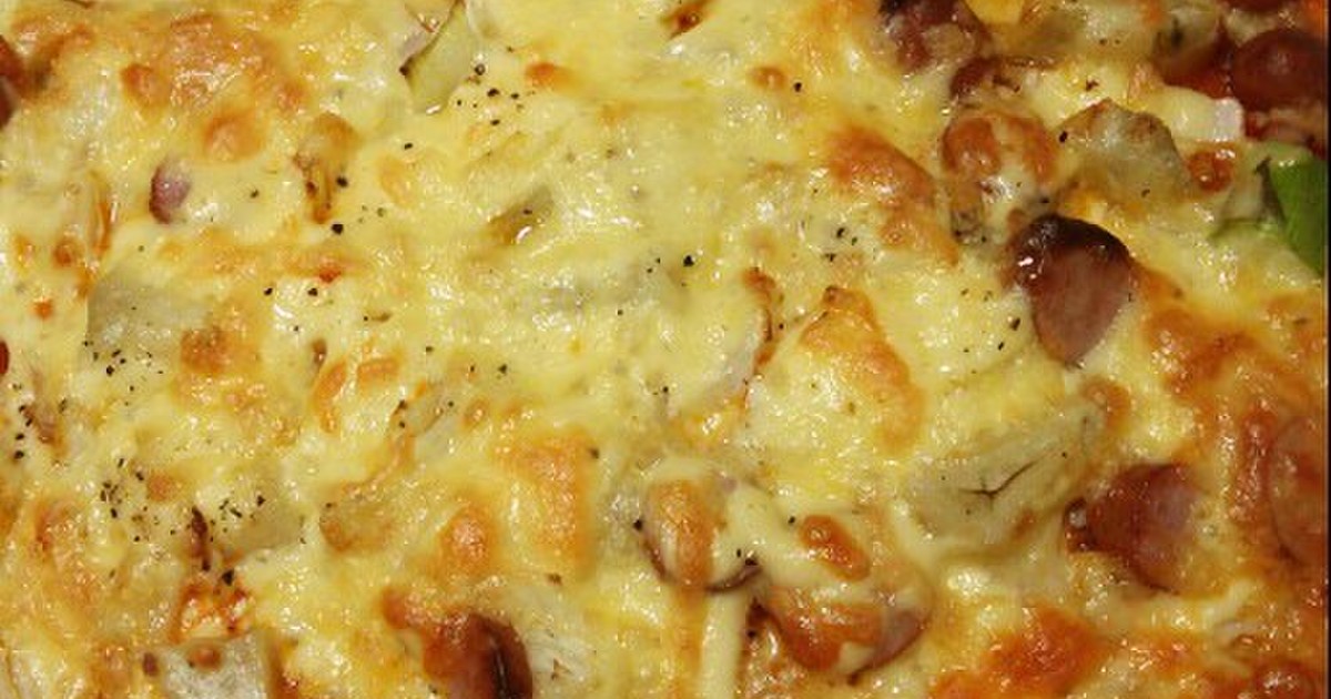 ポテトとマヨネーズで モントレーピザ レシピ 作り方 By わはは クックパッド