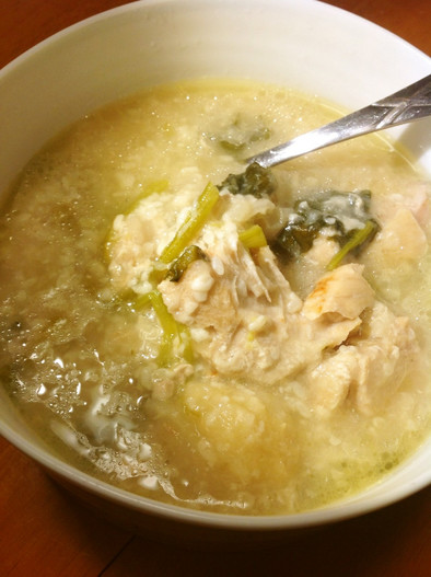 圧力鍋15分 鶏胸肉とかぶの塩麹スープの写真