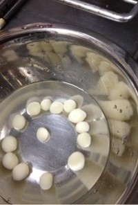 豆腐の白玉(タピオカ)