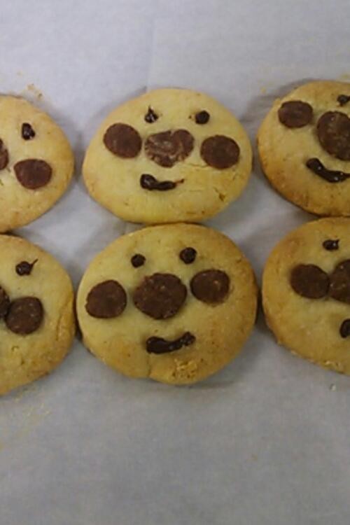 ホットケーキミックスアンパンマンクッキーの画像
