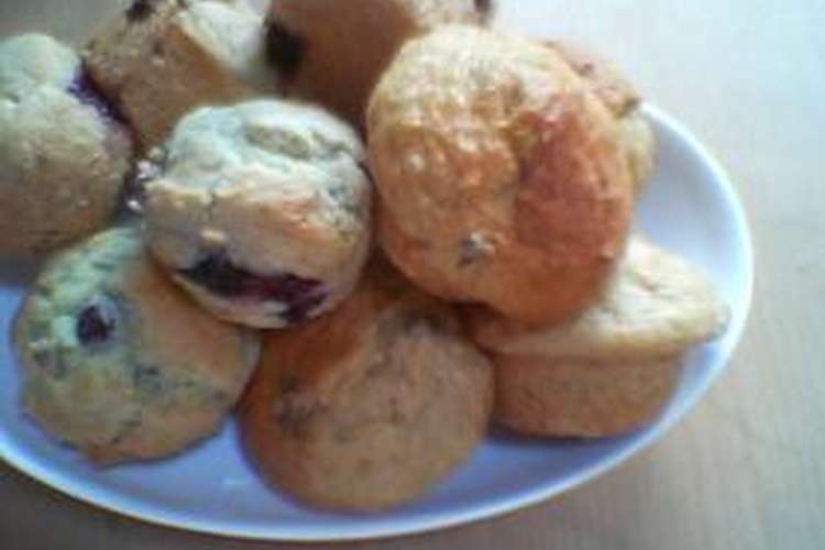 アメリカンなブルーベリーマフィン レシピ 作り方 By 犬印 クックパッド 簡単おいしいみんなのレシピが359万品