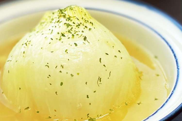 S Sまるごと新玉ねぎスープ レシピ 作り方 By しじみ24 クックパッド 簡単おいしいみんなのレシピが365万品