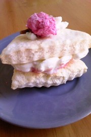桜・さくさく・ショートケーキの写真
