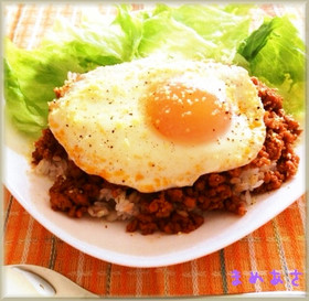 ✤簡単✤豚挽き肉のワンプレートランチ