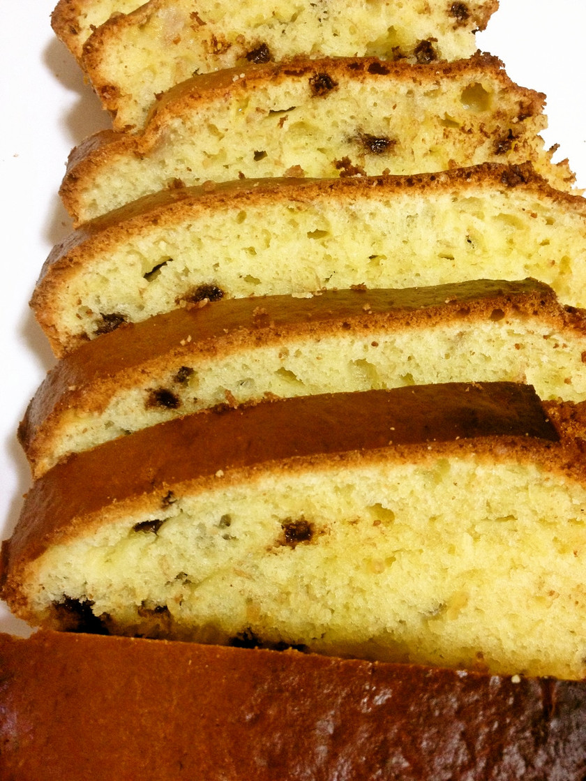 ホワイトチョコレートマンゴーバナナブレッドのレシピ