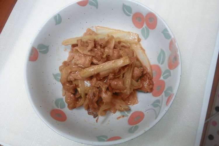 豚肉と白菜の味噌炒め レシピ 作り方 By えもたそ クックパッド 簡単おいしいみんなのレシピが357万品