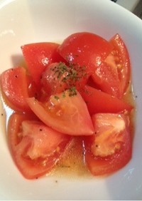 トマトのマリネ風サラダ