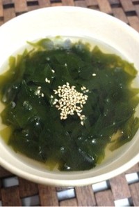 ダイエット☆レンジで簡単わかめ生姜スープ