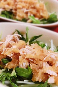 【冷蔵庫掃除】鶏のおろしポン酢サラダ