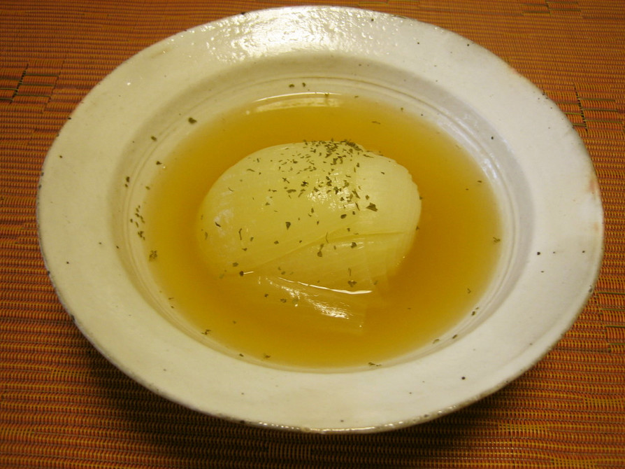 季節限定☆とろ～り新玉葱の丸ごとスープの画像