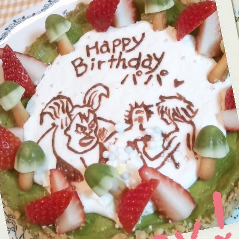 みんなが作ってる 抹茶ケーキ バースデーのレシピ クックパッド 簡単おいしいみんなのレシピが359万品
