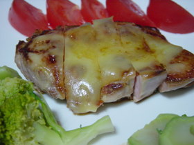 鶏肉のチーズ焼き