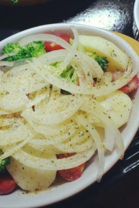 ☆白身魚と野菜のオーブン焼き☆