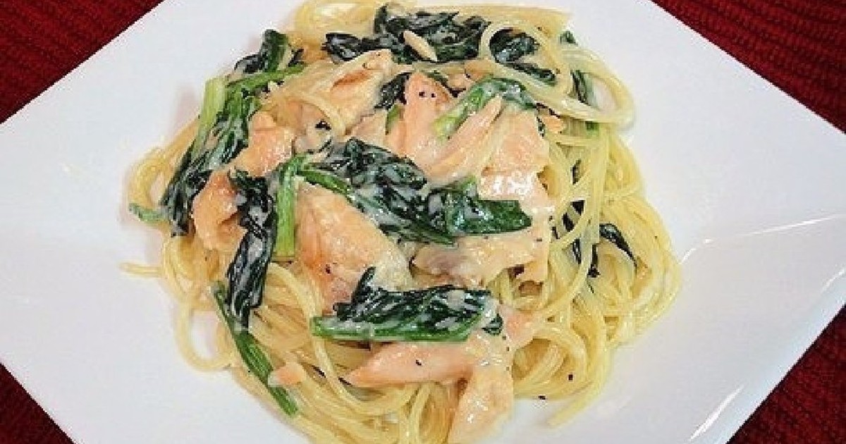 ビーツとほうれん草のパスタのレシピ