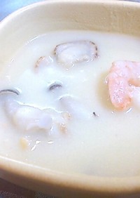 激ウマ☆魚介ポテトチーズポタージュスープ