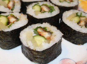まぁたんの 楽々 うなぎの巻き寿司♪