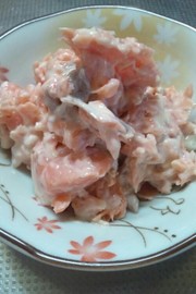 レンジで簡単(^^) 鮭マヨの写真