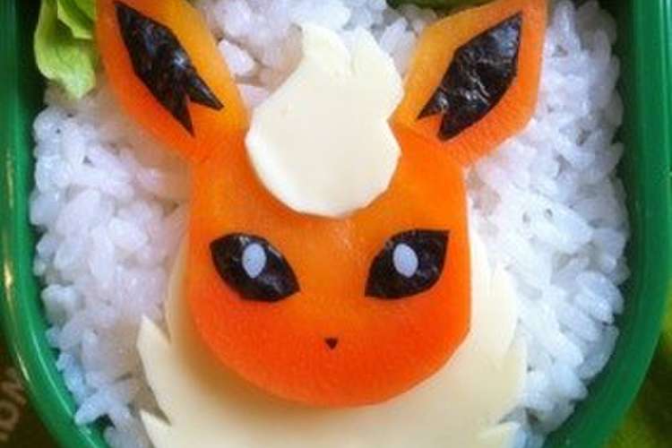 キャラ弁 ブースター ポケモン レシピ 作り方 By とろたこてっかいか クックパッド 簡単おいしいみんなのレシピが370万品