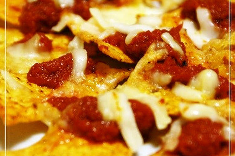 サルサソースとチーズのナチョス レシピ 作り方 By なないく クックパッド