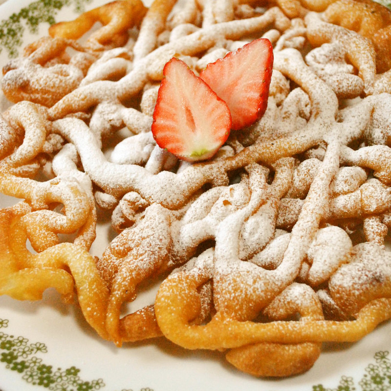 スモアファンネルケーキフライのレシピ