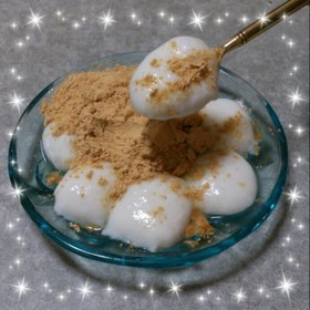わらびもち☆簡単☆やわらか♡牛乳もち☆