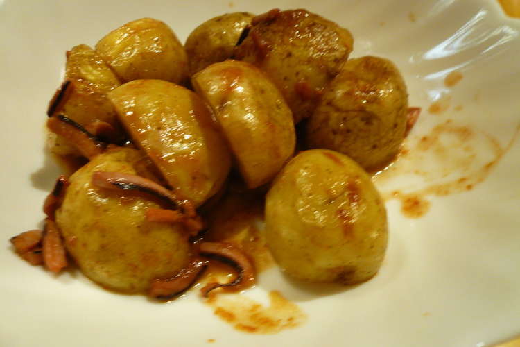 新じゃがバターの塩辛炒め レシピ 作り方 By Fufufunoko クックパッド