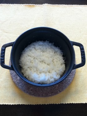 14cmのストウブで一回分のご飯
