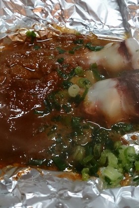 イカの肝焼き