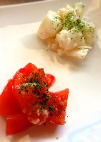 塩麹和え☆トマト＆長芋
