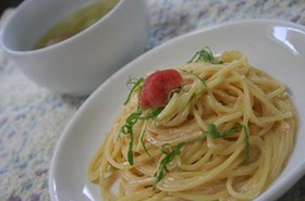 明太子スパゲティ