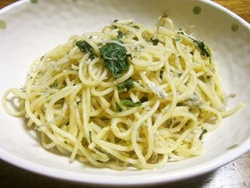 花粉症に♪簡単青しそじゃこパスタ^^♪