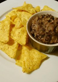 フリホーレス風黒豆ディップ(中南米料理)