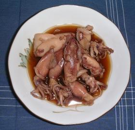 小イカの甘辛煮