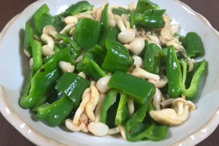 ブナピーとピーマン 簡単炒め レシピ 作り方 By Raradesu クックパッド 簡単おいしいみんなのレシピが376万品