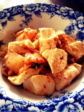 超簡単短期ダイエット＊キムチ豆腐の画像